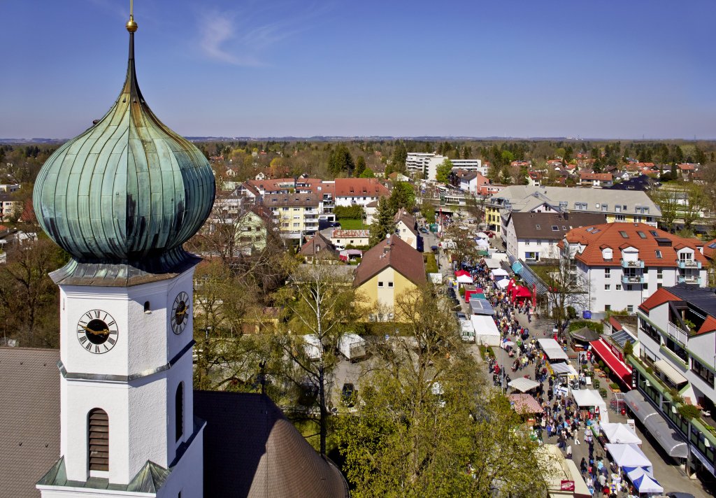 Gemeindeporträt Gröbenzell, unser Aktionsradius, Windisch Immobilien