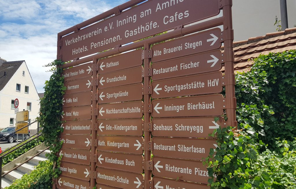 Ortsinfo Inning, Infrastruktur Inning, was gibts in Inning, Makler Ammersee, Immobilienmakler Inning a. Ammersee, Windisch Immobilien Büro Inning