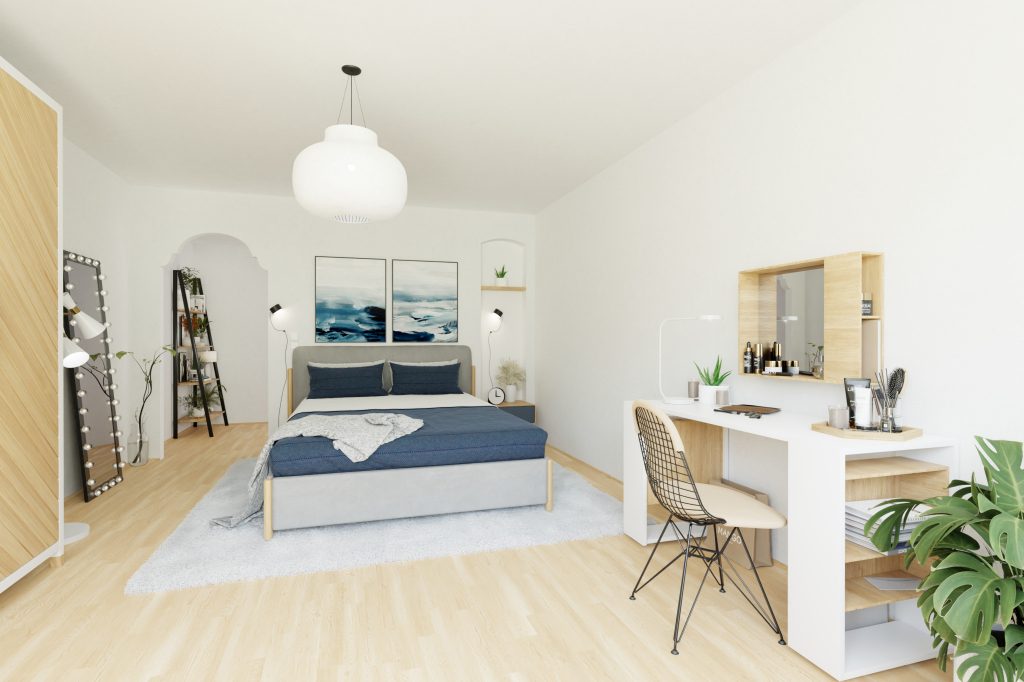 Visualisierung Schlafzimmer