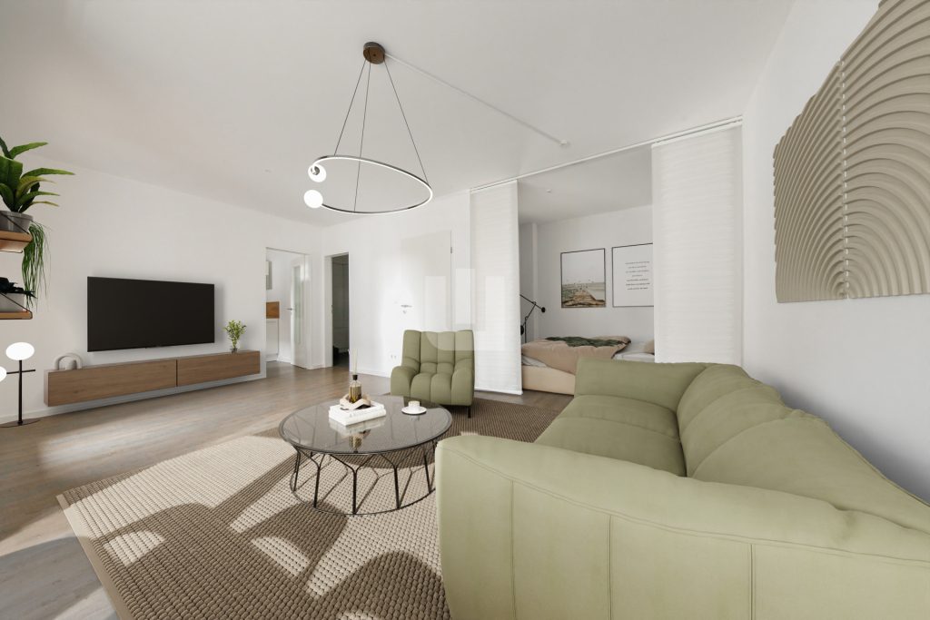 Visualisierung Wohnzimmer