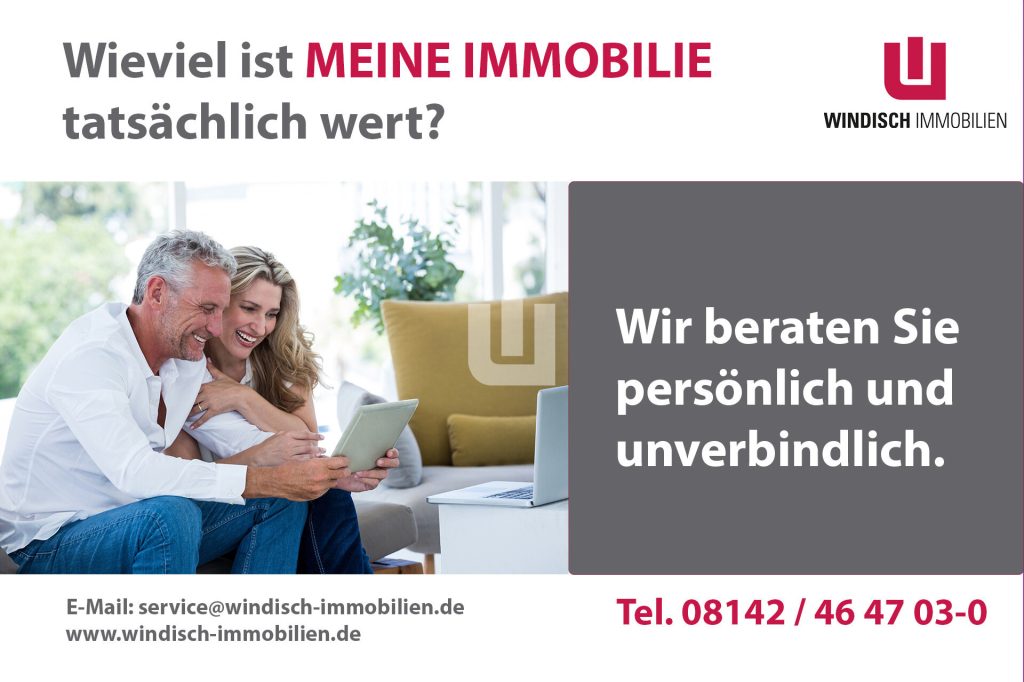 Immobilienangebot - Puchheim - Alle - WINDISCH Immobilien - moderne und geräumige Dreizimmerwohnung mit Lift in zentraler Lage!