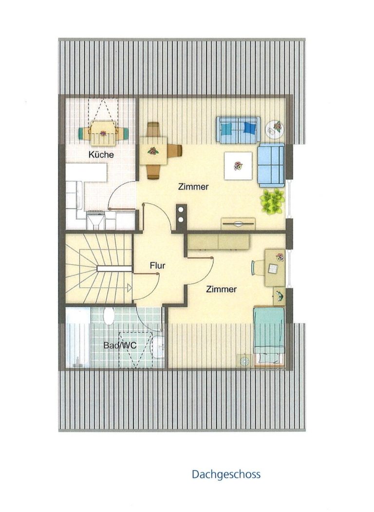 Immobilienangebot - Olching - Alle - WINDISCH IMMOBILIEN - Frisch renovierte XXL-DHH in Geißelbullach mit Wärmepumpe -  bezugsfertig