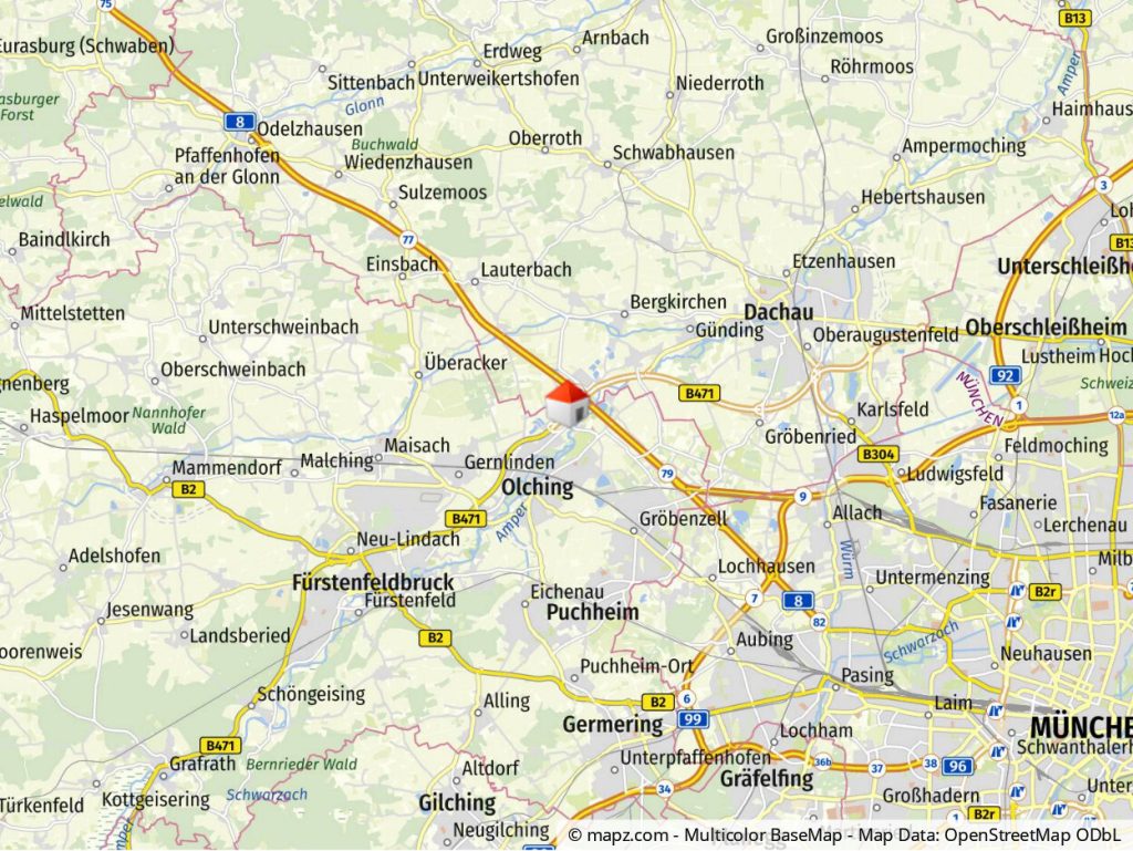 Immobilienangebot - Olching - Alle - WINDISCH IMMOBILIEN - Frisch renovierte XXL-DHH in Geißelbullach mit Wärmepumpe -  bezugsfertig