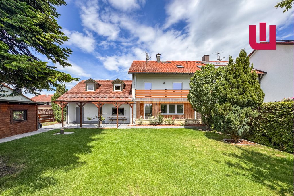 Immobilienangebot - Olching - Alle - WINDISCH IMMOBILIEN - Frisch renovierte XXL-DHH in Geißelbullach mit Wärmepumpe -  bezugsfertig