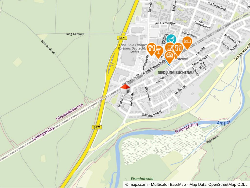 Immobilienangebot - Fürstenfeldbruck - Alle - WINDISCH IMMOBILIEN: Frisch renovierte Einzimmerwohnung in der Altbuchenau