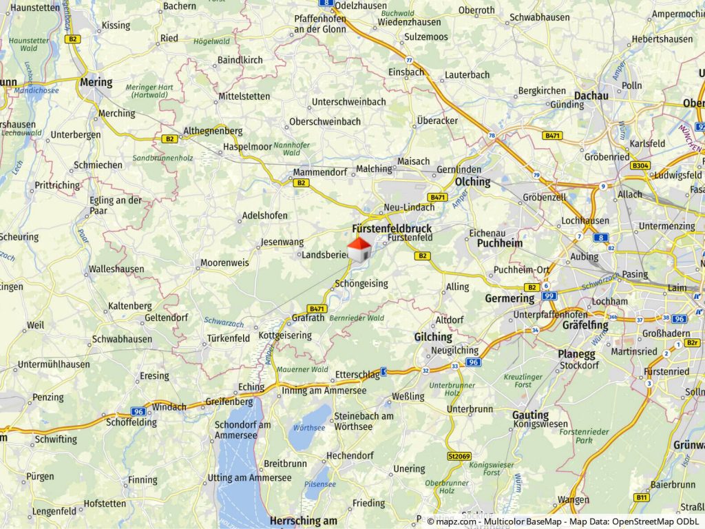 Immobilienangebot - Fürstenfeldbruck - Alle - WINDISCH IMMOBILIEN: Frisch renovierte Einzimmerwohnung in der Altbuchenau