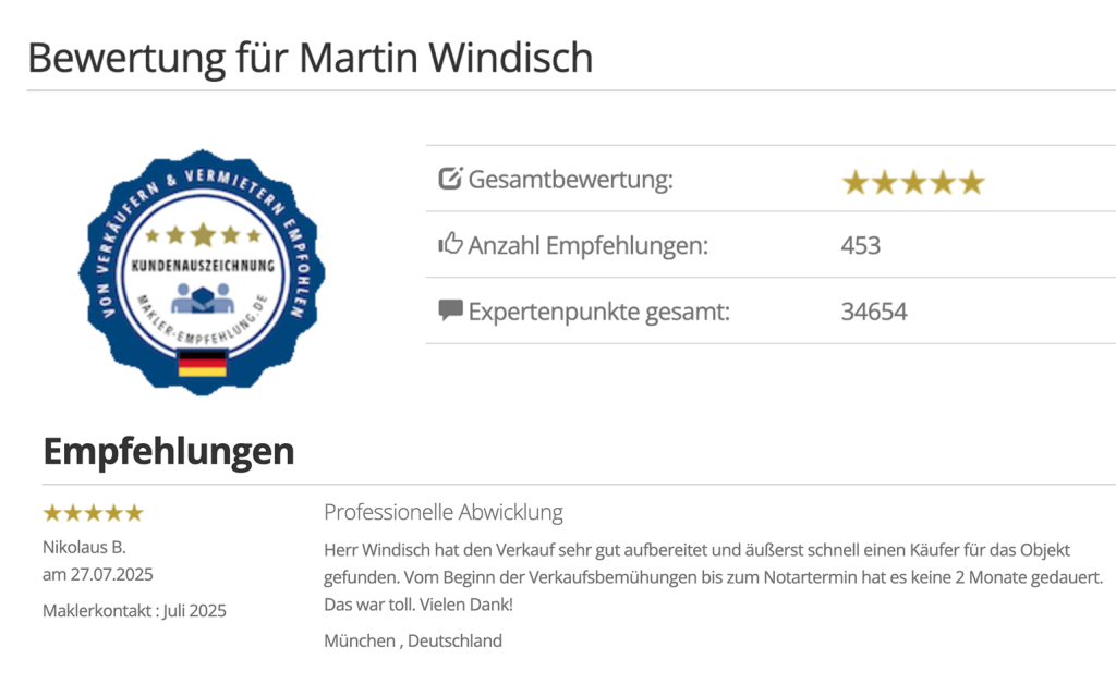 Bewertungs-Bild Homepage