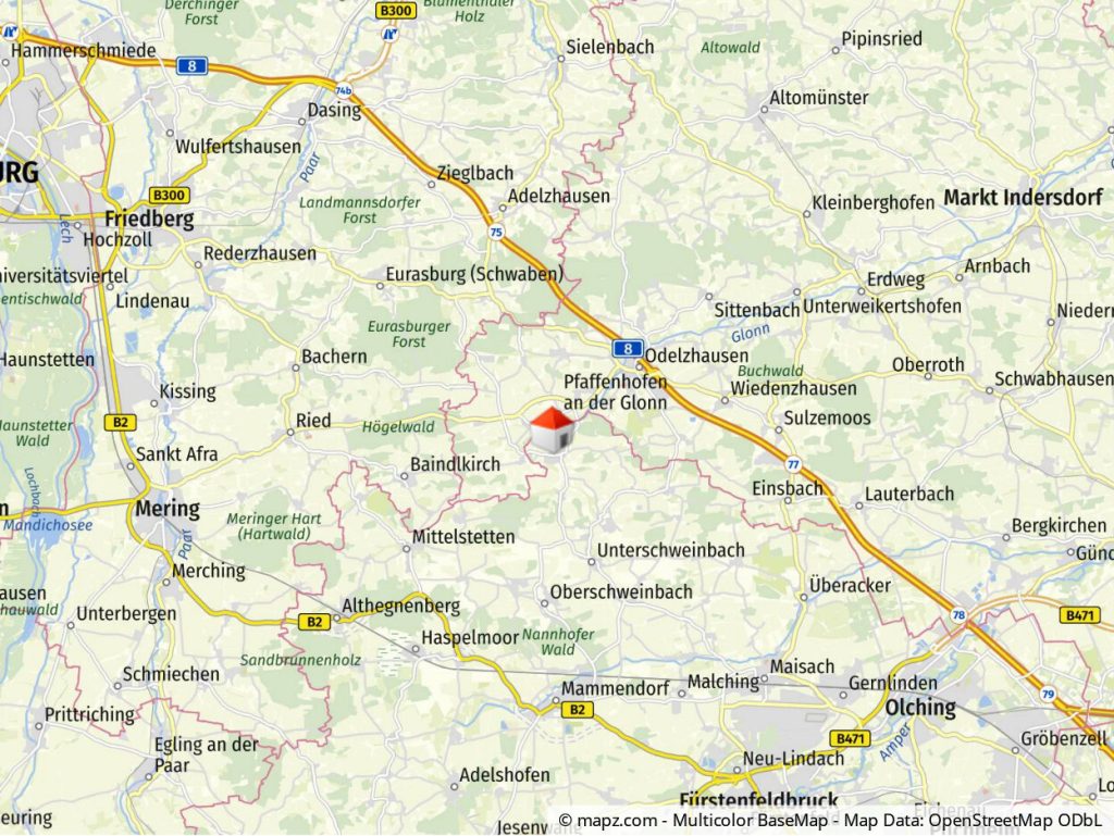 Immobilienangebot - Egenhofen / Aufkirchen - Grundstücke - WINDISCH IMMOBILIEN - Grundstück in Ortsrandlage mit genehmigter Planung für ein Doppelhaus