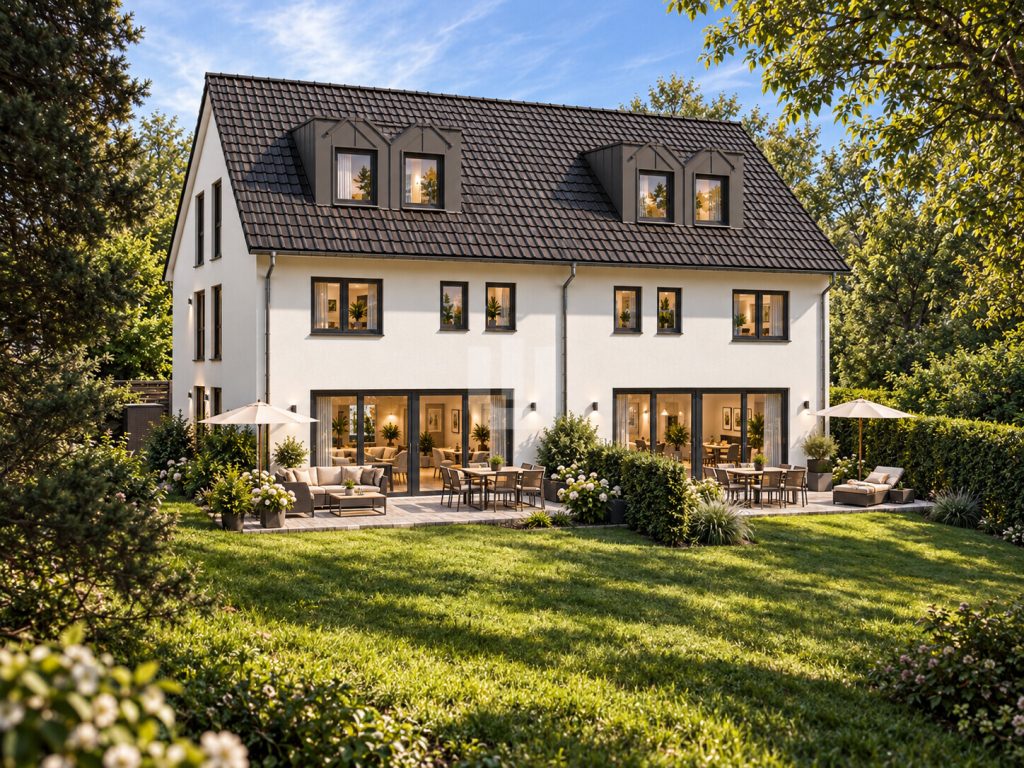 Immobilienangebot - Egenhofen - Grundstücke - WINDISCH IMMOBILIEN - Grundstück für ein Doppelhaus in Ortsrandlage mit genehmigter Planung
