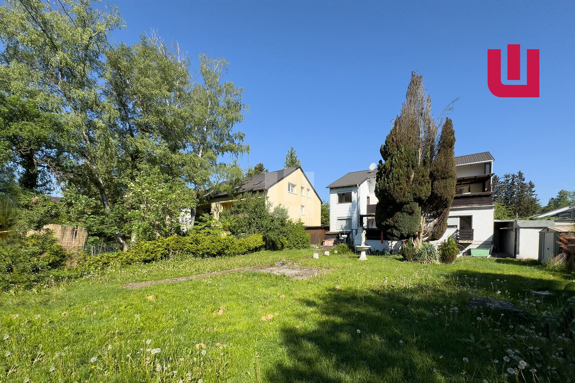 Immobilienangebot - Gröbenzell - Grundstücke - BAUPARTNER GESUCHT! -  Traumhaftes Südgrundstück in Gröbenzell-Nord! Bebaubar mit einer DHH