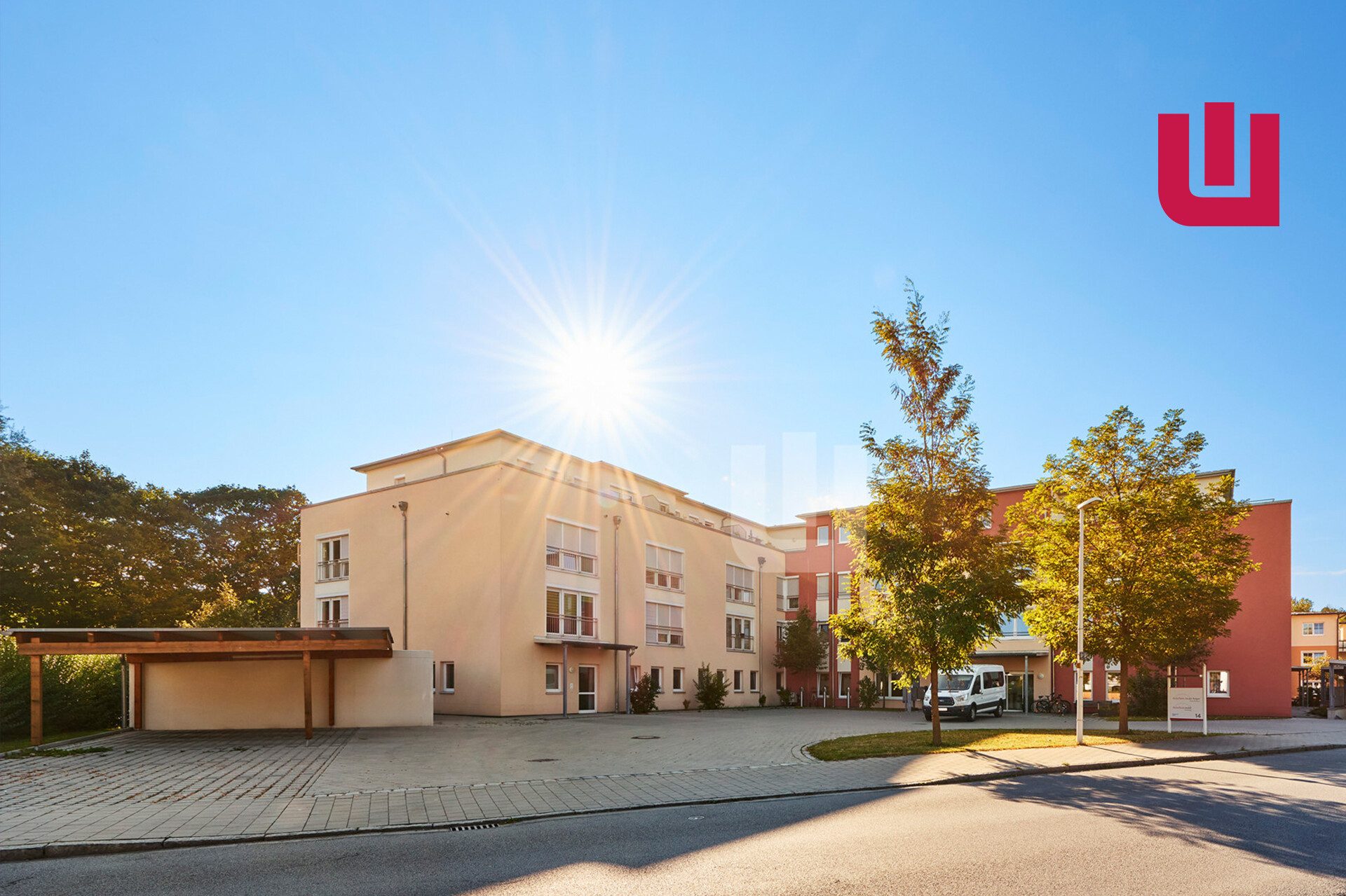 Immobilienangebot - Emmering - Alle - WINDISCH - Bezugsfreie, moderne 2-Zi.-Wohnung mit EBK in der Seniorenresidenz Emmering ab 60 Jahren!