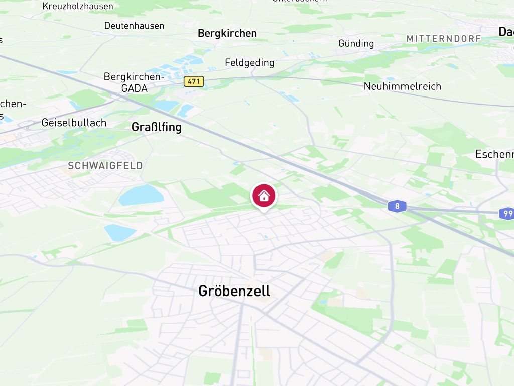 Immobilienangebot - Gröbenzell - Alle - WINDISCH - Traumgrundstück mit Doppelhaushälfte zur Sanierung oder Neubebauung in ruhiger Lage