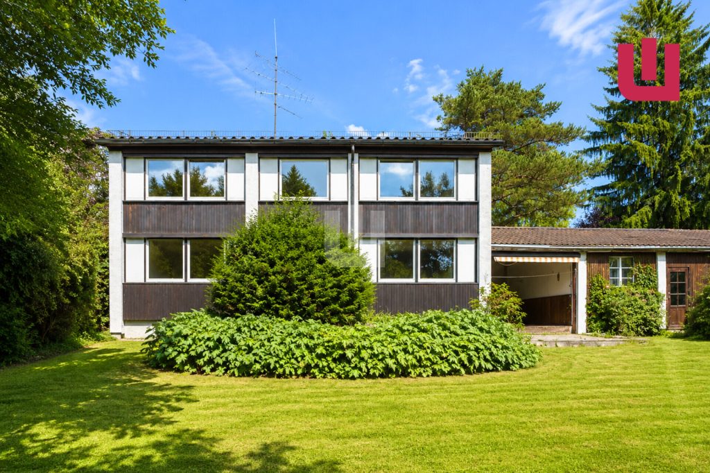 Immobilienangebot - Gröbenzell - Alle - WINDISCH - Traumgrundstück mit Doppelhaushälfte zur Sanierung oder Neubebauung in ruhiger Lage