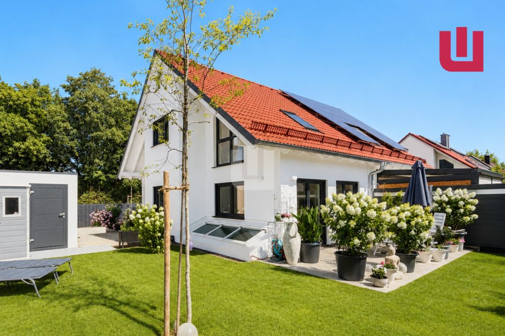Immobilienangebot - Puchheim / Puchheim-Bahnhof - Alle - WINDISCH - Exklusive energieeffiziente DHH in Bestlage mit hochwertiger Ausstattung & Traumgarten
