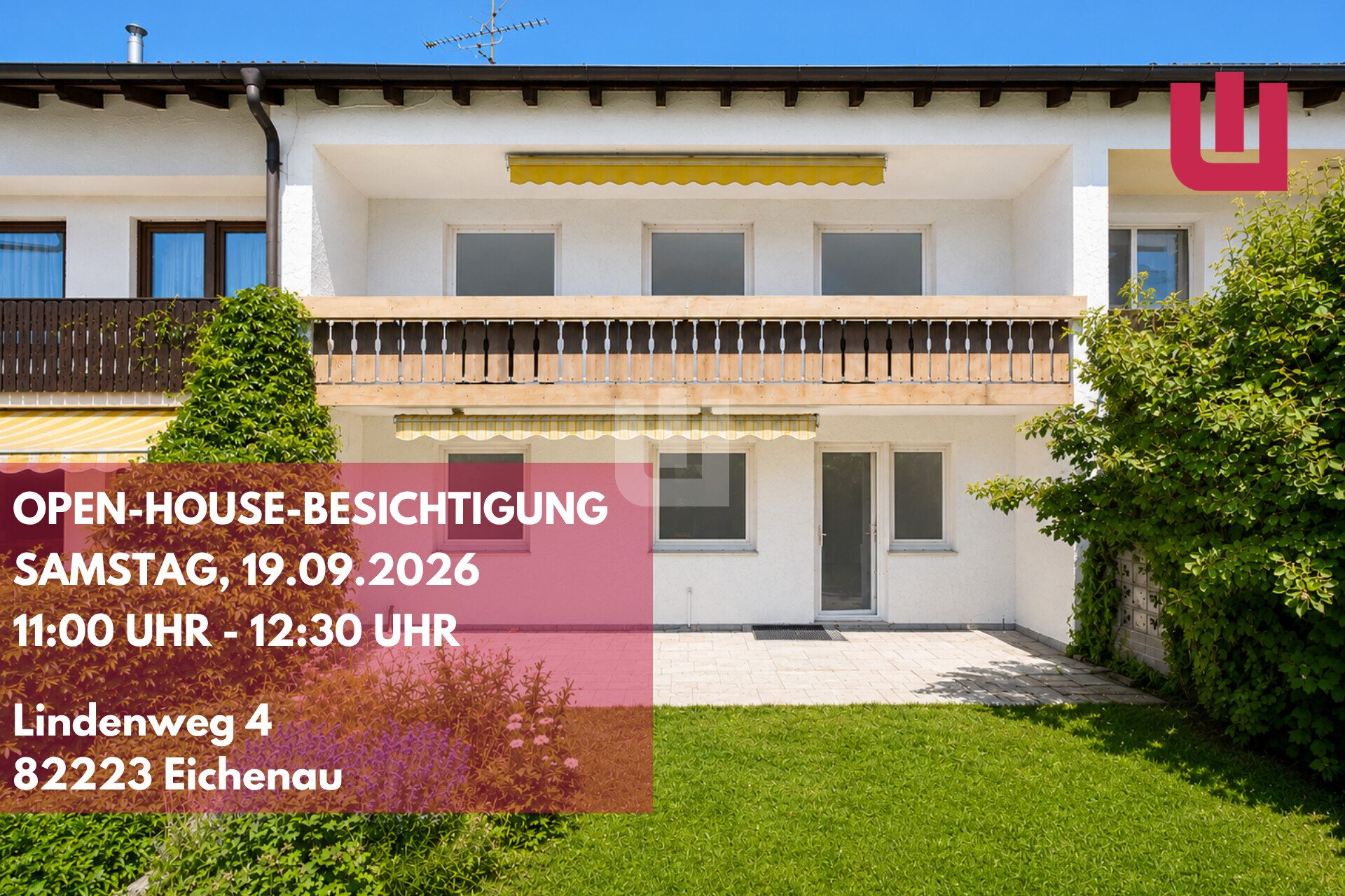 Immobilienangebot - Eichenau - Alle - WINDISCH – Ideal für die große Familie –  Großes Reihenhaus mit zwei separaten Wohnbereichen - frei!