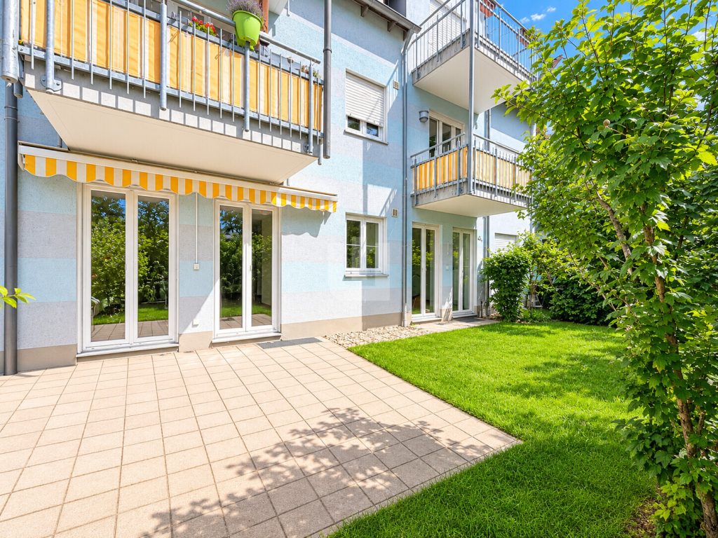 Immobilienangebot - Fürstenfeldbruck - Alle - WINDISCH - Geräumige 4-Zimmer-Wohnung mit großem Garten im Herzen von Fürstenfeldbruck - bezugsfrei!