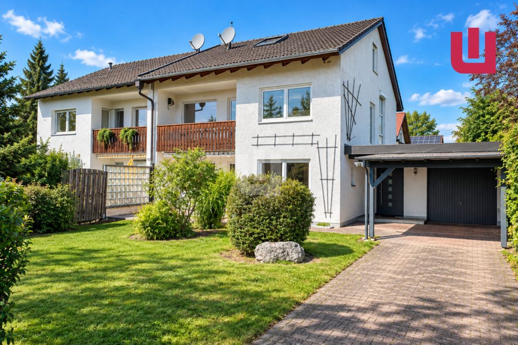 Immobilienangebot - Moorenweis - Alle - WINDISCH - Ideal für Familien oder Kapitalanleger: Freie, große Doppelhaushälfte mit 2 Wohneinheiten