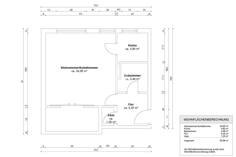 Immobilienangebot - Fürstenfeldbruck - Alle - WINDISCH -Attraktive Kapitalanlage: Helle, vermietete 1,5-Zimmer-Wohnung in gepflegter Anlage