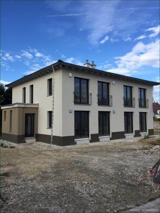 Immobilienangebot - Bibertal, Günzburg (Kreis) - Alle - Man lebt nur einmal - wir zeigen Ihnen wo! Neubau DHH mit Garage, Garten und Gartenhaus