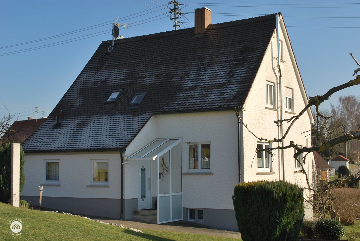 Immobilienangebot - Bibertal / Bühl - Alle - reizendes Einfamilienhaus mit Doppelgarage und großem Garten