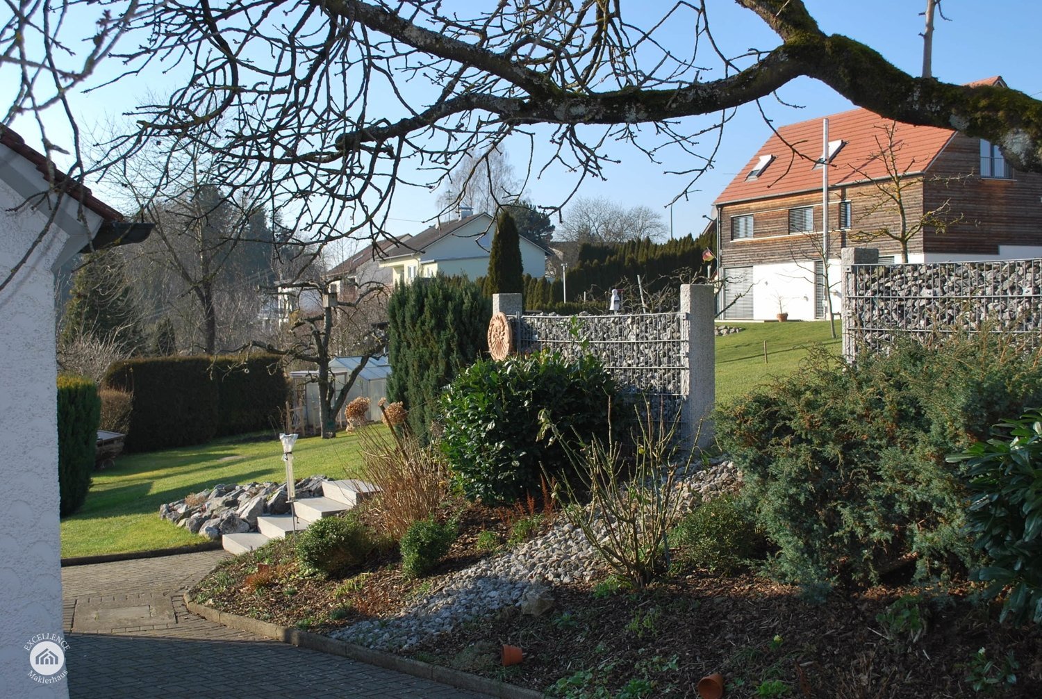 Immobilienangebot - Bibertal / Bühl - Alle - reizendes Einfamilienhaus mit Doppelgarage und großem Garten
