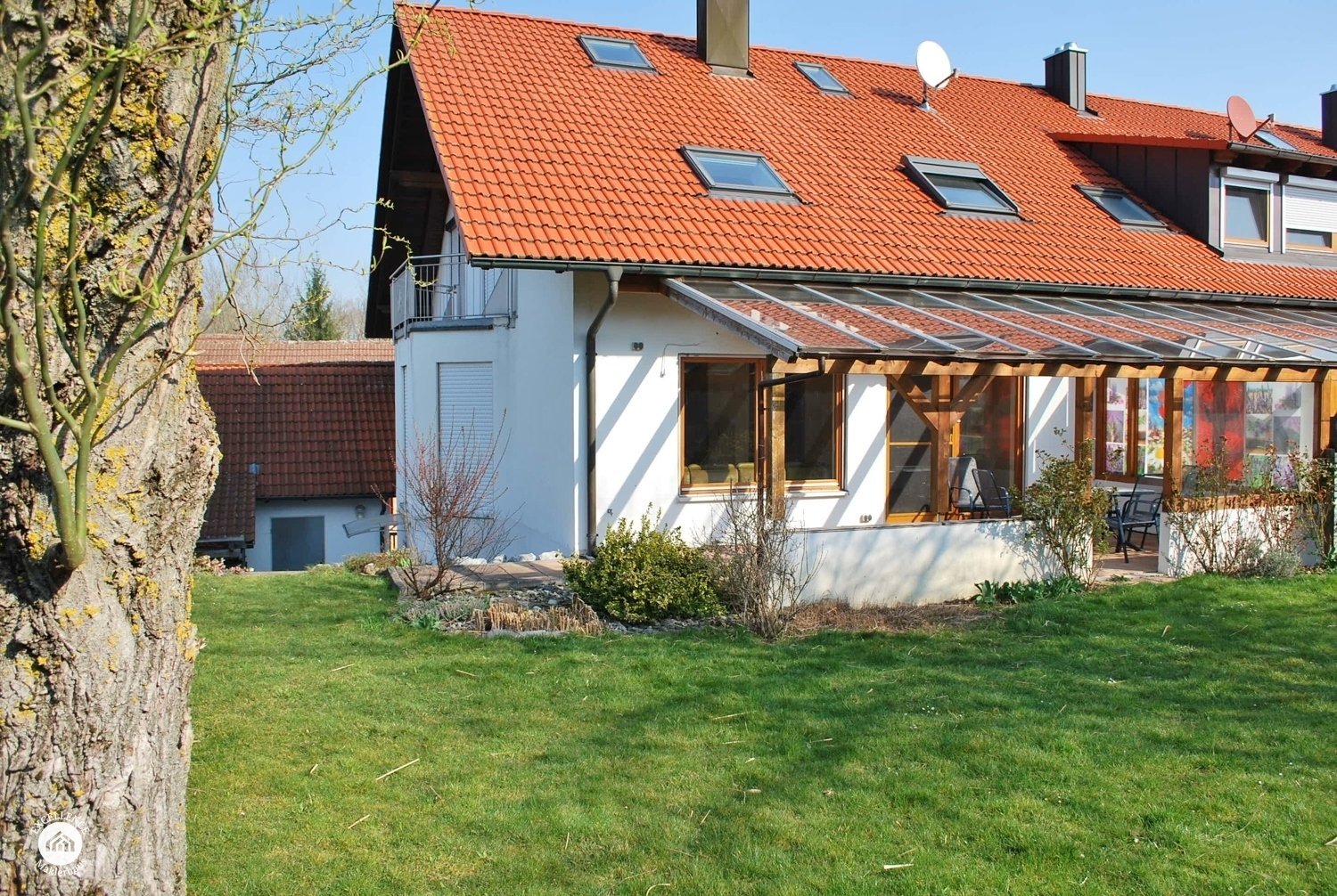Immobilienangebot - Bibertal / Bühl - Alle - wunderschönes Reihenendhaus mit Doppelgarage und tollem Garten in ruhiger Lage von Bühl