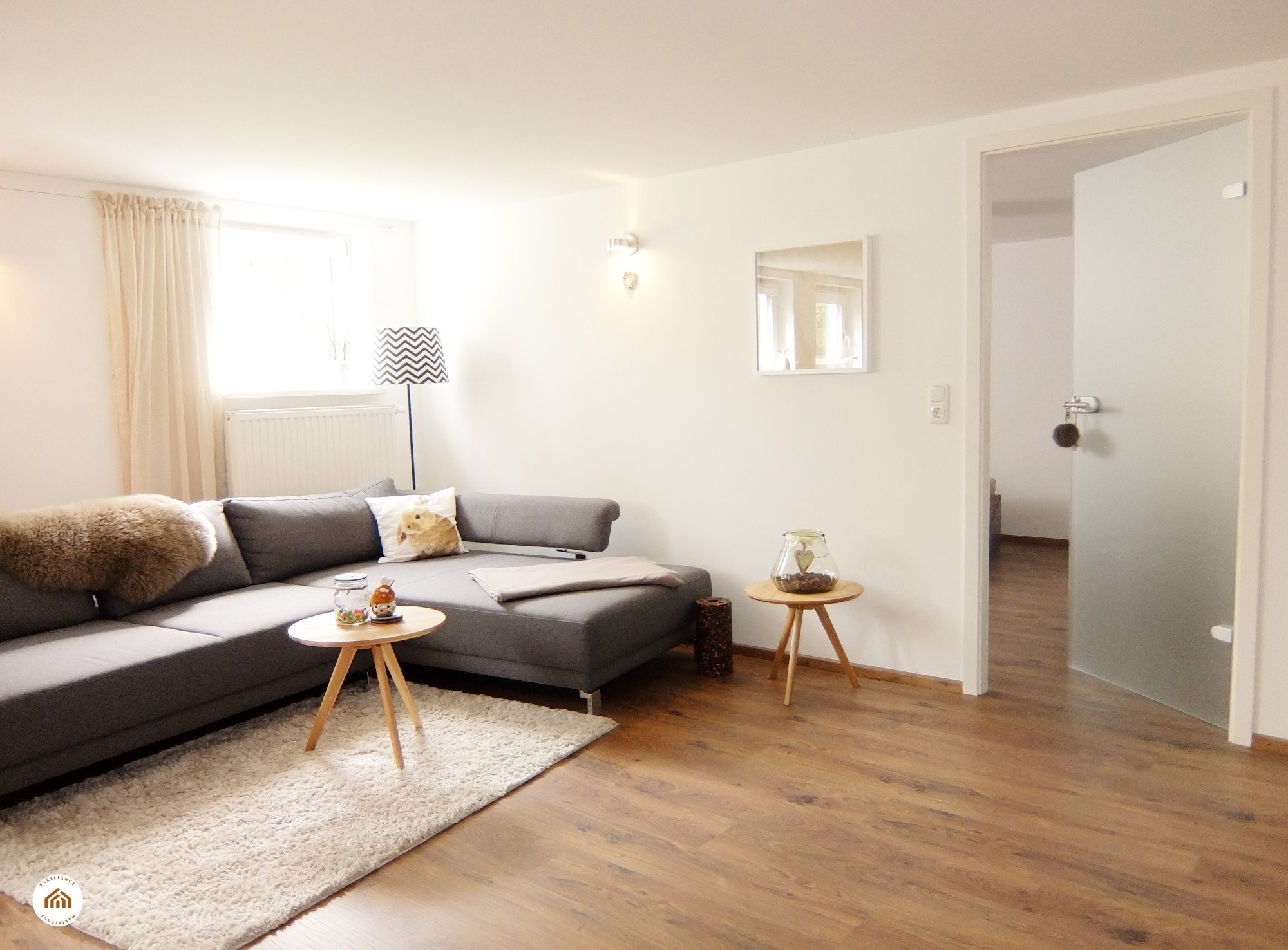 Immobilienangebot - Kempten / Halde - Alle - Chice Soutterain-Wohnung für Pendler und Singles!
Einbauküche - Top Lage in Kempten!