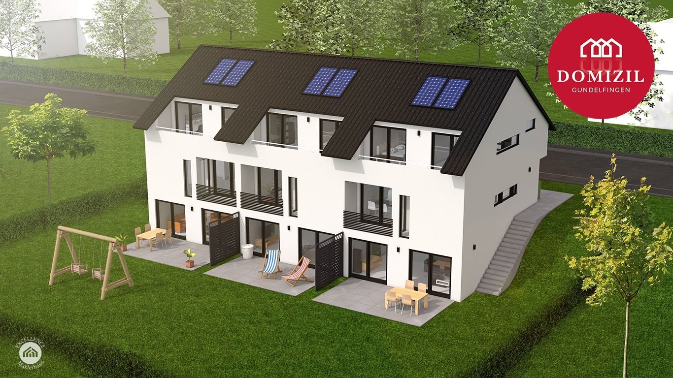 Immobilienangebot - Gundelfingen an der Donau - Alle - DOMIZIL REH Nr. 1
Familien aufgepasst - exclusives REH ca. 159 m²- Neubau mit integrierter Garage