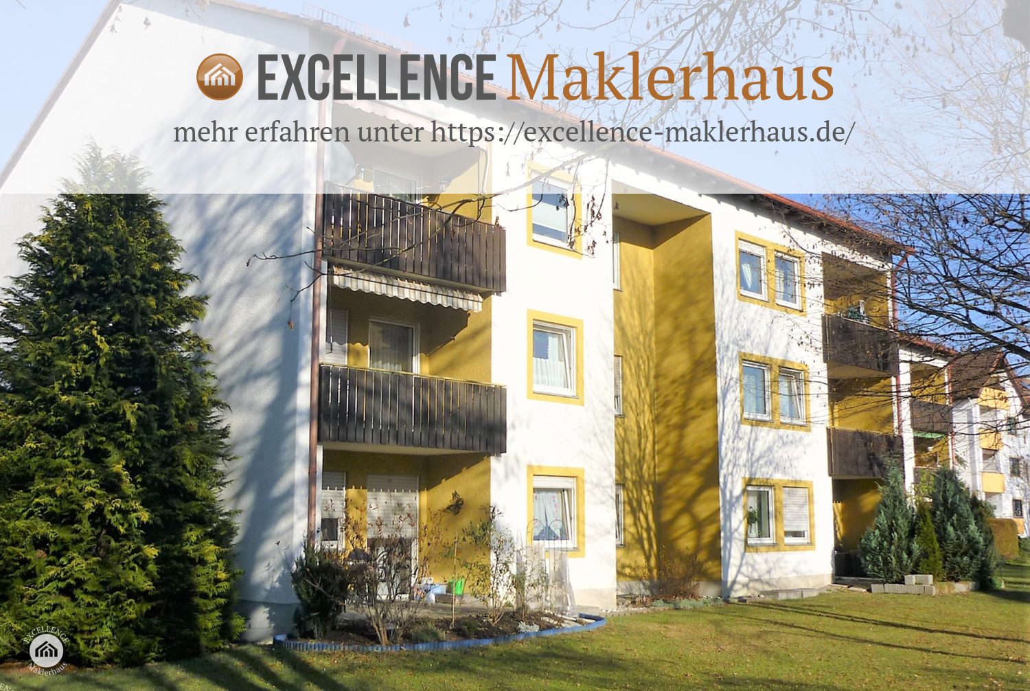 Immobilienangebot - Vöhringen - Alle - *Schöner Wohnen* Großzügige 3 Zimmer Wohnung im 2. Obergeschoss mit Balkon und Garage