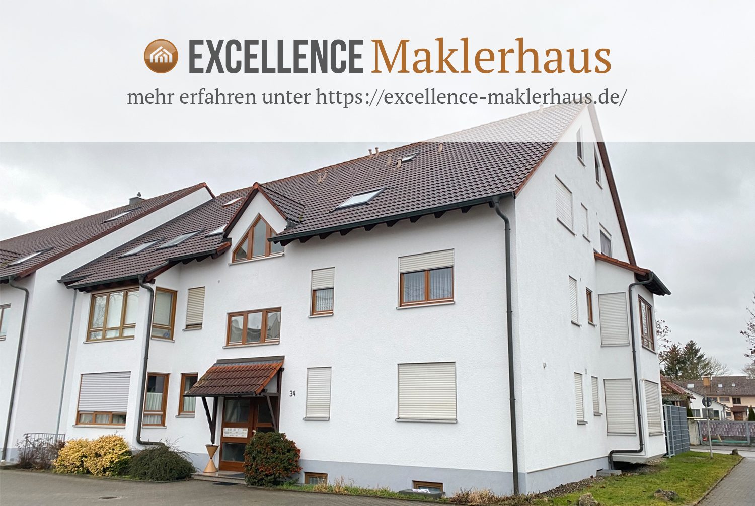 Immobilienangebot - Langenau - Alle - Charmante Dachgeschosswohnung mit ausbaufähigem Dachboden