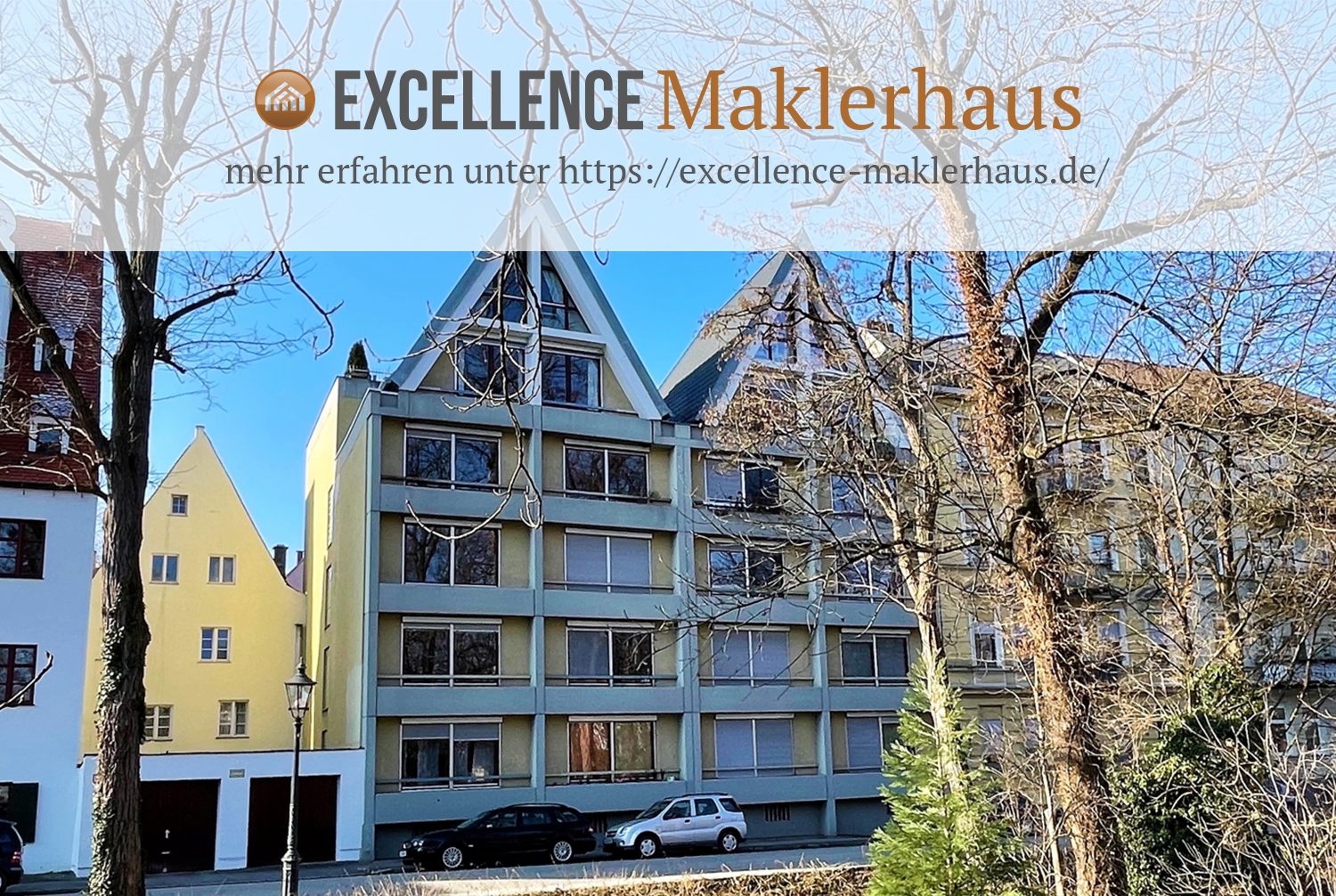 Immobilienangebot - Augsburg - Alle - *RESERVIERT* 2 Einzelstücke in bester Wohnlage in der Altstadt 
-Top Anlage oder Selbstbezug-