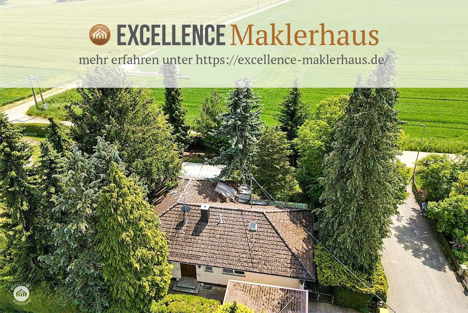 Immobilienangebot - Aichach / Gallenbach - Alle - *Traum Grundstück mit EFH* Idylle am Ortsrand ideal für Handwerker oder Investor - 5 Minuten zur A8
