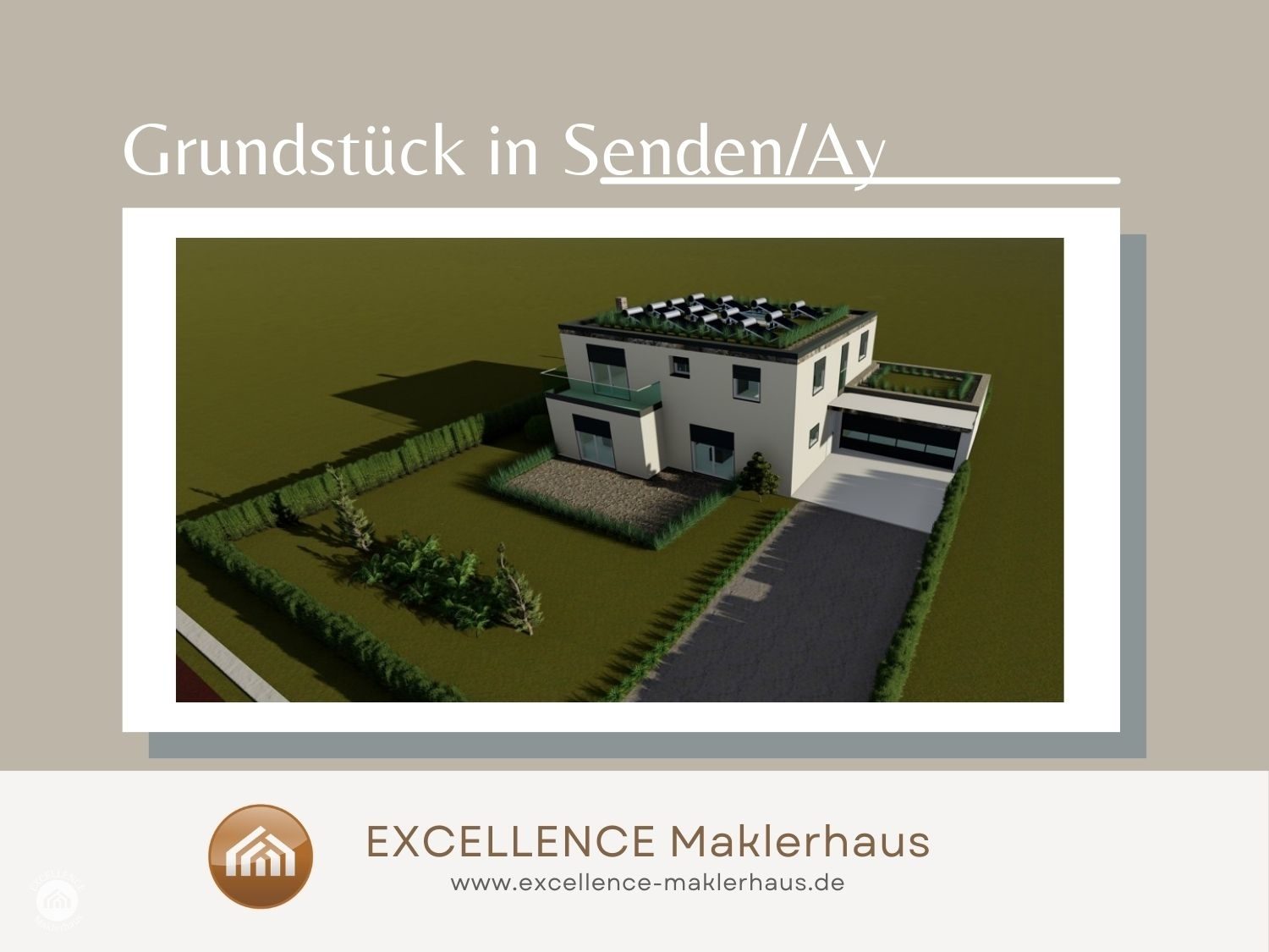 Immobilienangebot - Senden - Alle - Schönes Grundstück - 505 m² - in Senden/Ay