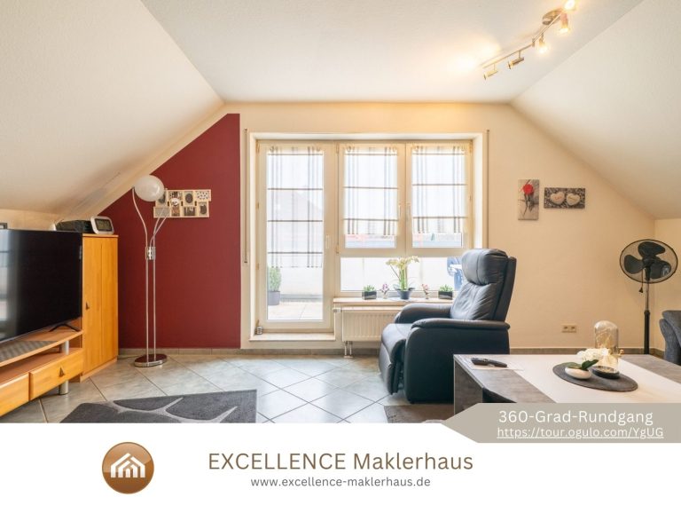 Immobilienangebot - Neu-Ulm / Gerlenhofen - Alle - TRAUMHAFTE 3-Zimmer-Dachgeschosswohnung