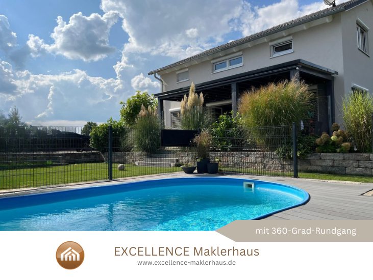 Immobilienangebot - Ellzee / Hausen - Alle - EIN ZUHAUSE ZUM VERLIEBEN - mit Pool und Energieeffizienz A+