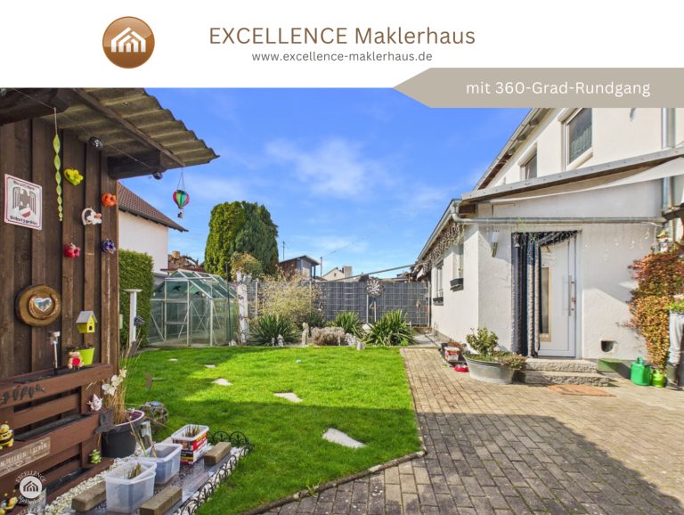 Immobilienangebot - Illertissen / Tiefenbach - Alle - KLEIN-FEIN-MEIN: Gemütliches Reiheneckhaus mit schönem Garten und Wohlfühloase!