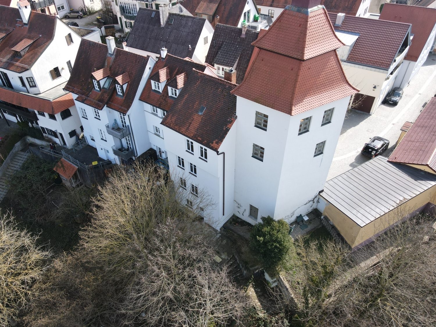 Immobilienangebot - Günzburg - Alle - ZENTRALES STADTHAUS mit erhabenem Blick und Terrasse