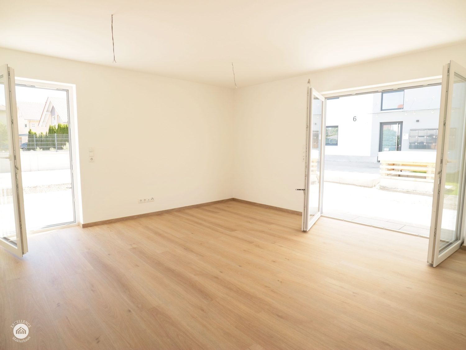 Immobilienangebot - Buxheim - Alle - Erstbezug - helle Erdgeschosswohnung in Buxheim mit 2 Terrassen und Einbauküche!