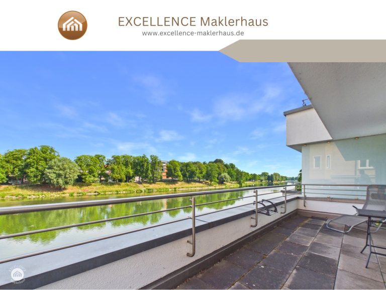Immobilienangebot - Neu-Ulm - Alle - Traumwohnung mit Donaublick in begehrter Neu-Ulmer Lage