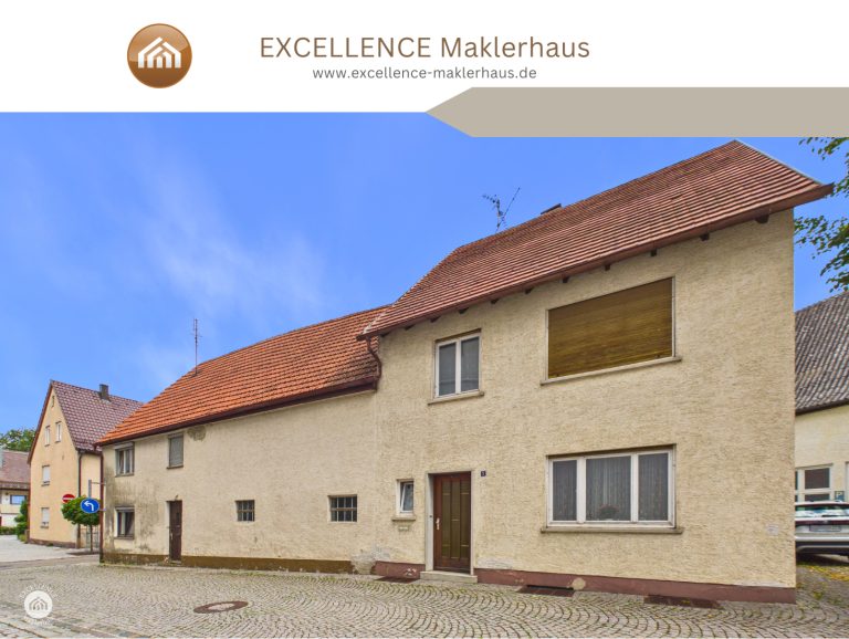 Immobilienangebot - Leipheim - Alle - *** Bieterverfahren*** Zentrale Lage, zwei Häuser, zahlreiche Möglichkeiten