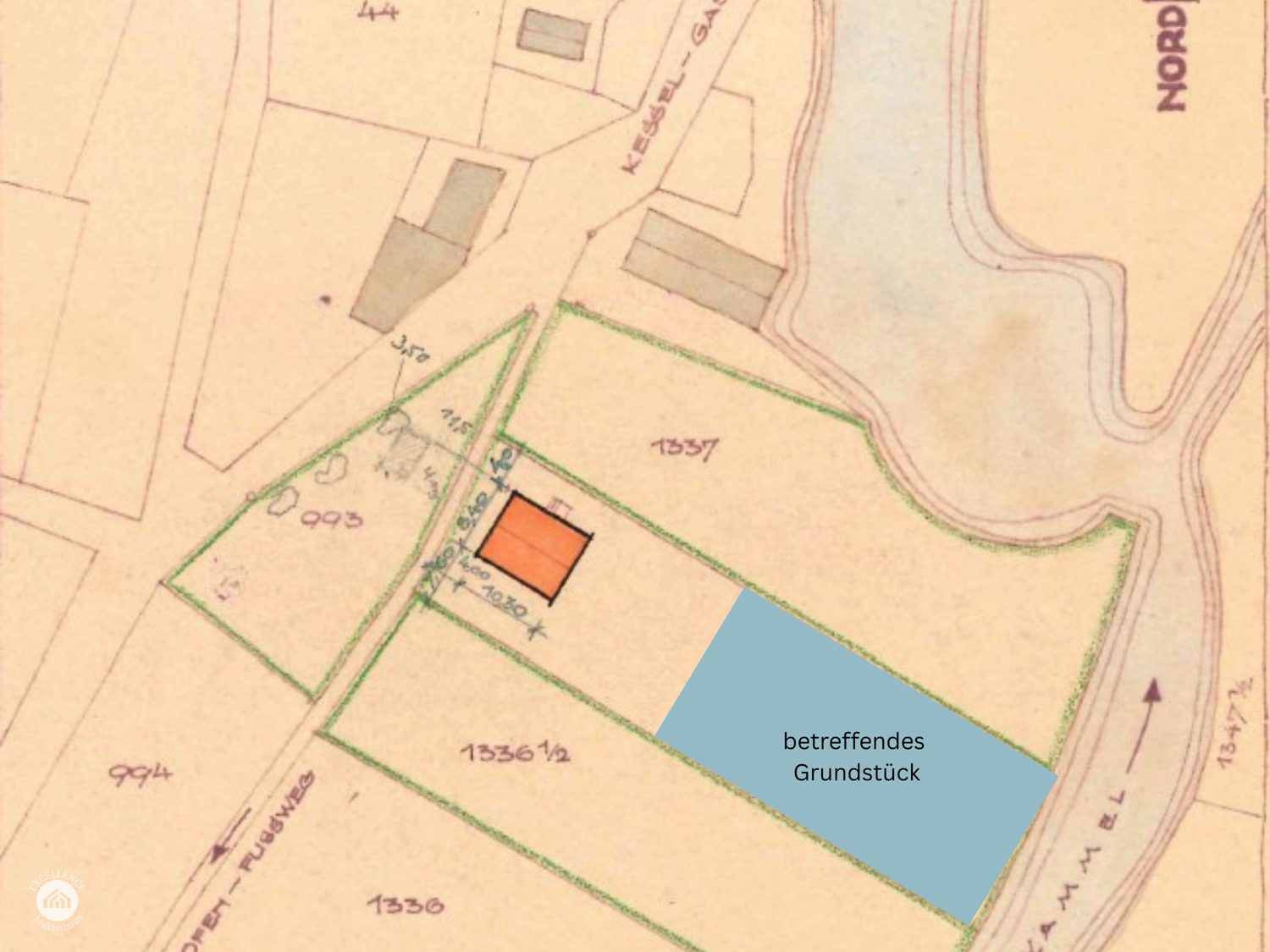 Immobilienangebot - Neuburg/Kammel - Alle - Zauberhaftes Grundstück mit ca. 700 m² zur Bebauung mit Ihrem Wohnhaus!