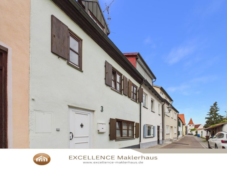 Immobilienangebot - Dillingen - Alle - Zentral und liebenswert - ein Stadthaus zum verlieben! Saniertes Wohnhaus in stadtnaher Lage!