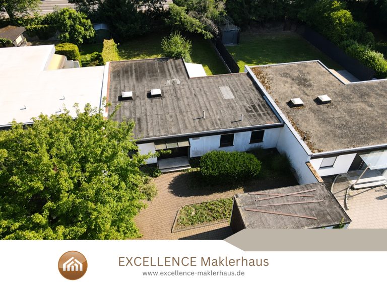 Immobilienangebot - Ulm / Wiblingen - Alle - Wohnen auf einer Ebene | Bungalow mit großem Garten und viel Potenzial