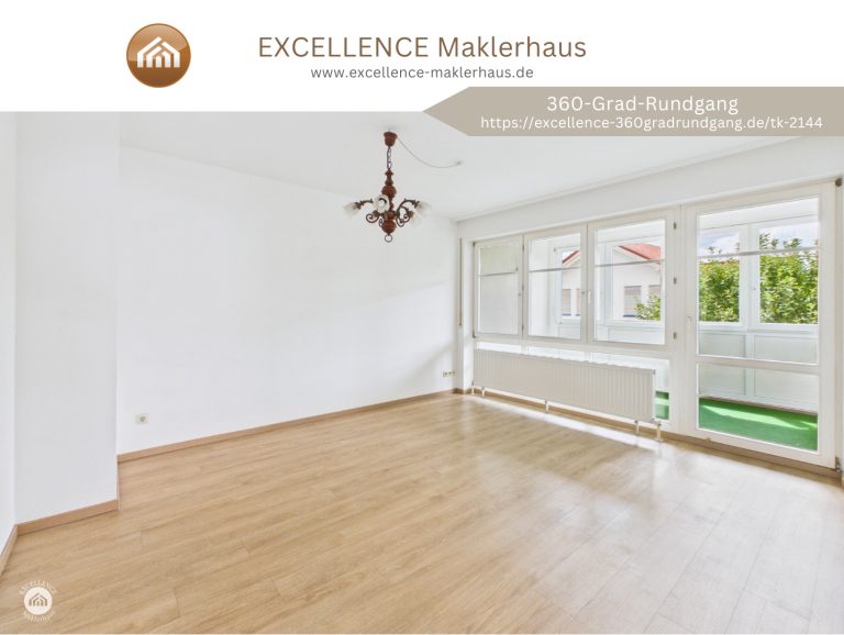Immobilienangebot - Vöhringen - Alle - Helle 3-Zimmer-Wohnung mit Wintergarten und Carport