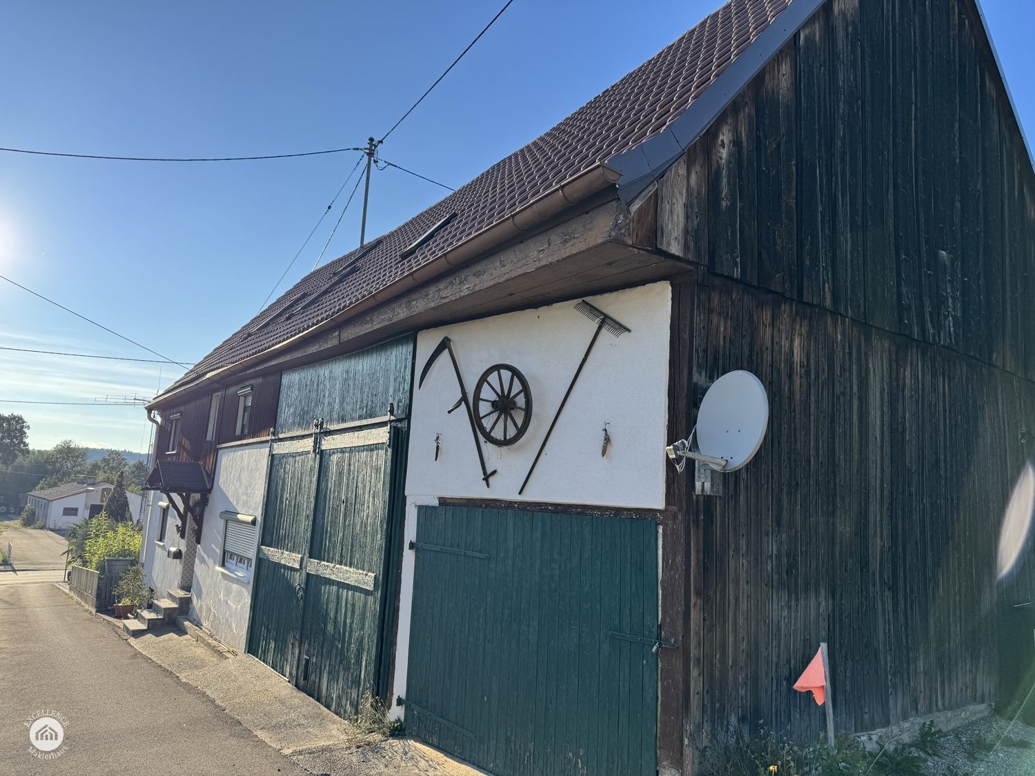 Immobilienangebot - Münsterhausen - Alle - HISTORISCHES EINFAMILIENHAUS mit großem Garten und Scheune -*Käuferprovisionsfrei*