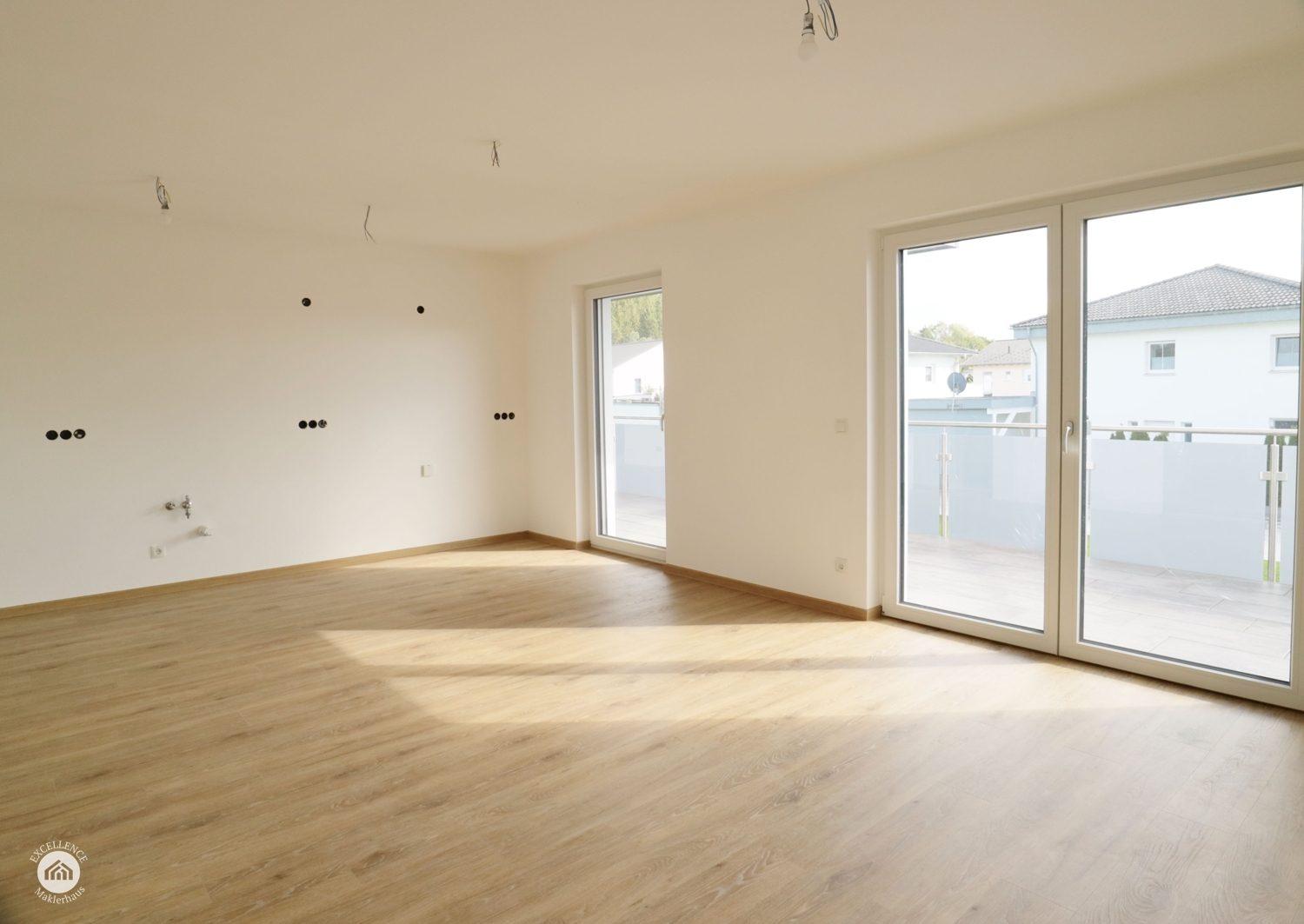 Immobilienangebot - Lautrach - Alle - Erstbezug - moderne 3-Zimmer-Wohnung mit großem Südbalkon im schönen Illerwinkel!