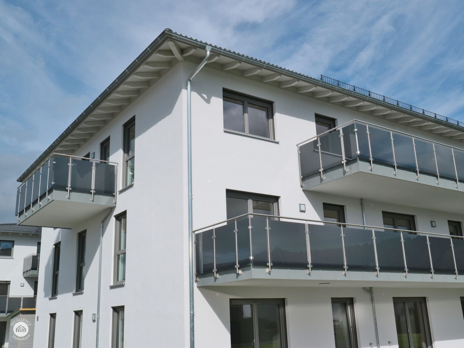 Immobilienangebot - Lautrach - Alle - Erstbezug - moderne 3-Zimmer-Wohnung mit großem Südbalkon im schönen Illerwinkel!