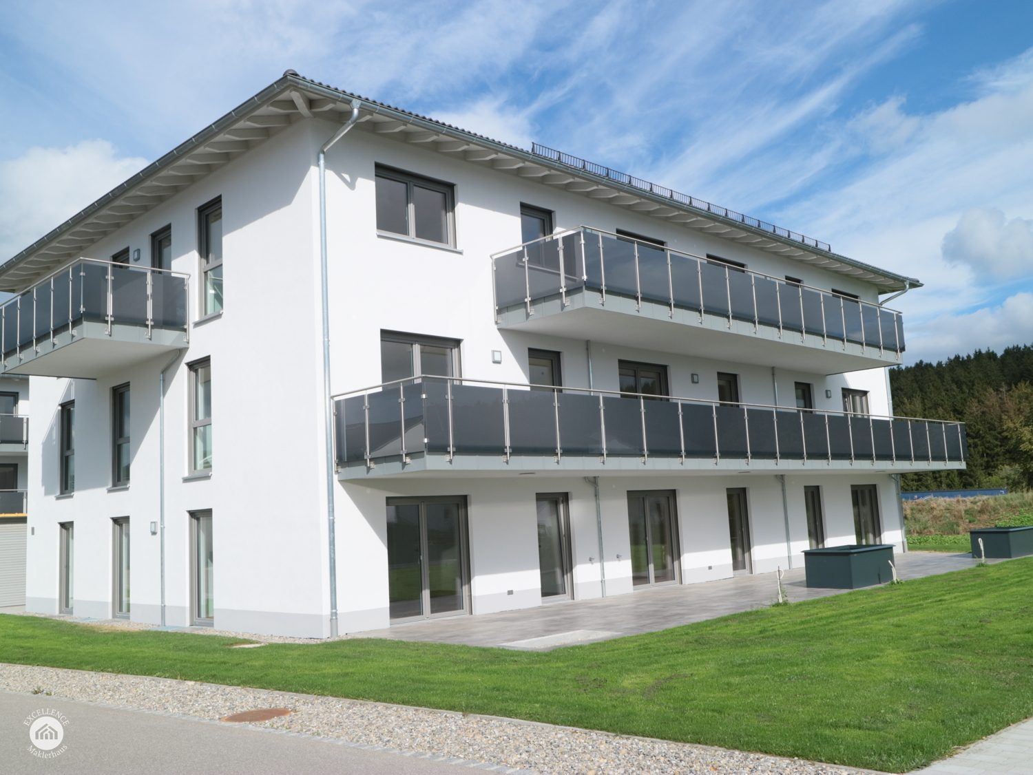 Immobilienangebot - Lautrach - Alle - Erstbezug - moderne 3-Zimmer-Wohnung mit großem Südbalkon im schönen Illerwinkel!