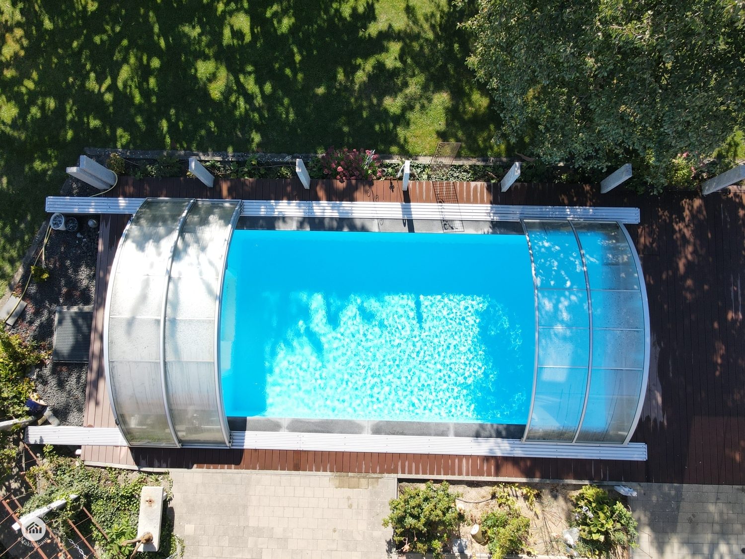 Immobilienangebot - Günzburg / Wasserburg - Alle - FAMILIENPARADIES mit Pool, Pavillon und 1.678 m² Grundstück