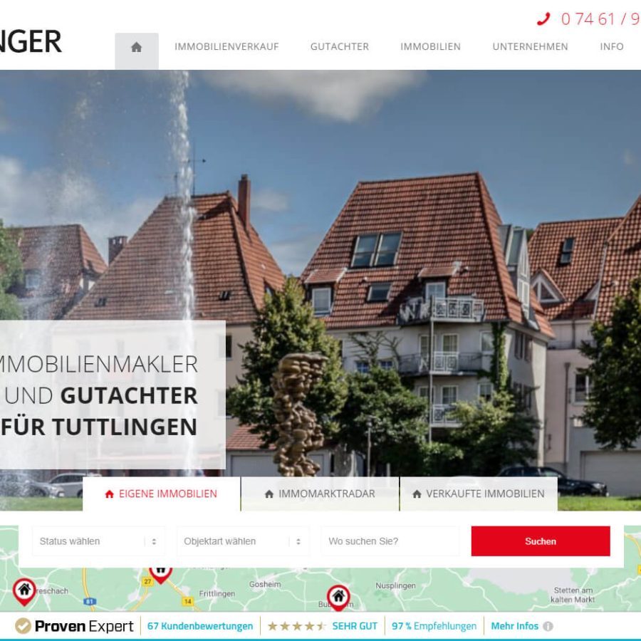 Leibinger Immobilien - Webseiten der MaklerWerft